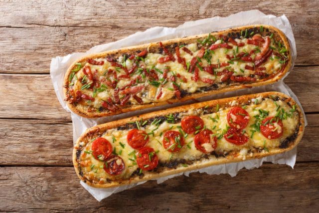 Photo: French Bread Pizza.