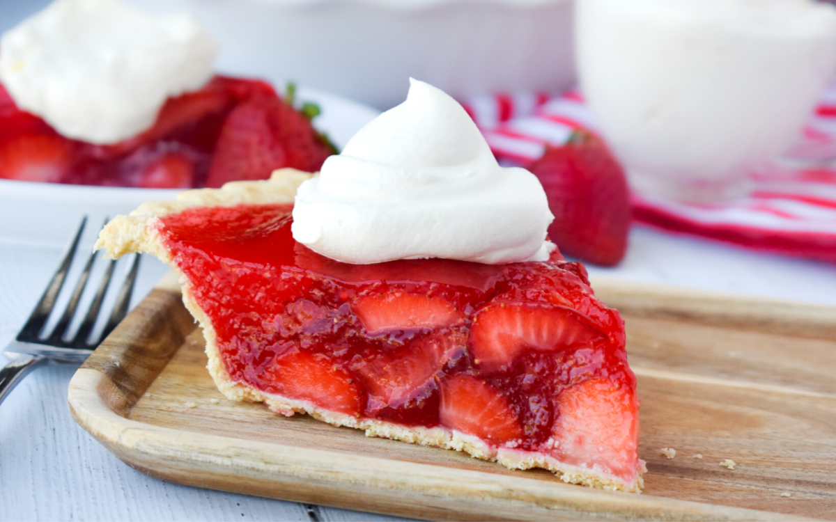Photo: Fresh Strawberry Pie.