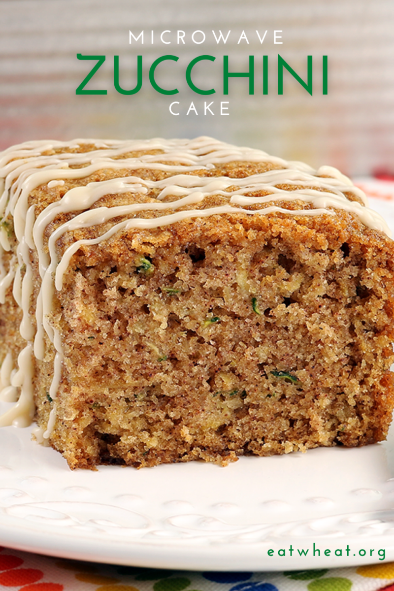 Image: Microwave Zucchini Cake.