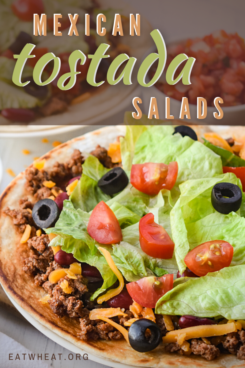 Image: Mexican Tostada Salads.
