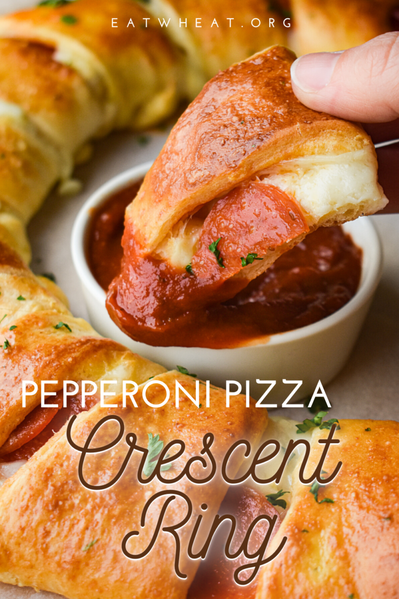 Image: Pepperoni Pizza Crescent Ring.