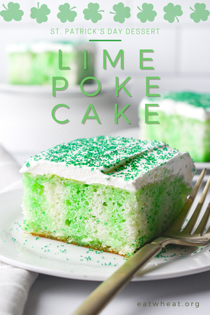 Image: Lime Poke Cake.