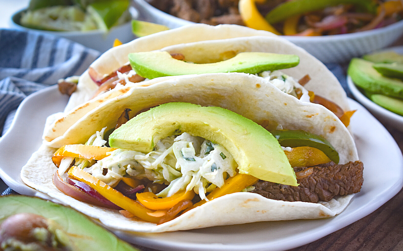 Photo: Weeknight Steak Fajitas.
