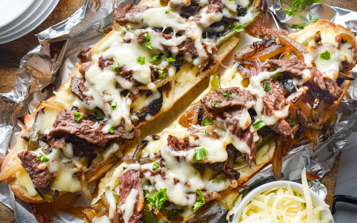 Philly Cheese Steak French Bread