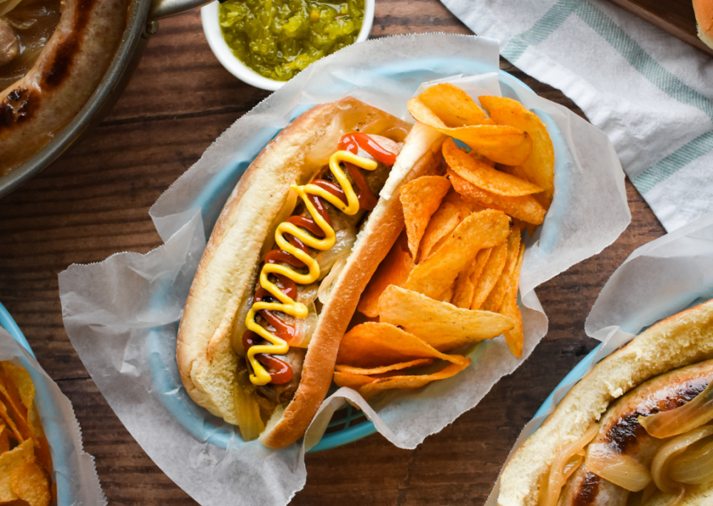 Beer Braised Brats