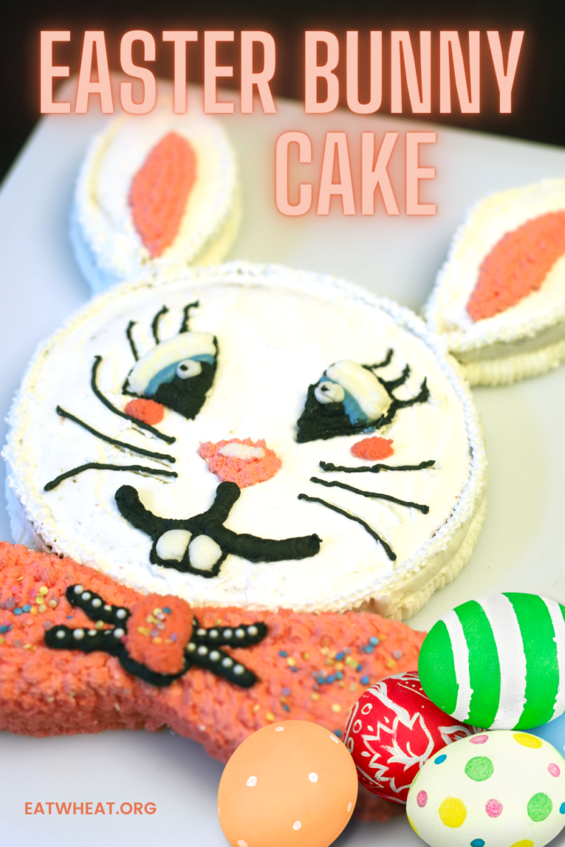 Image: Easter Bunny Cake.