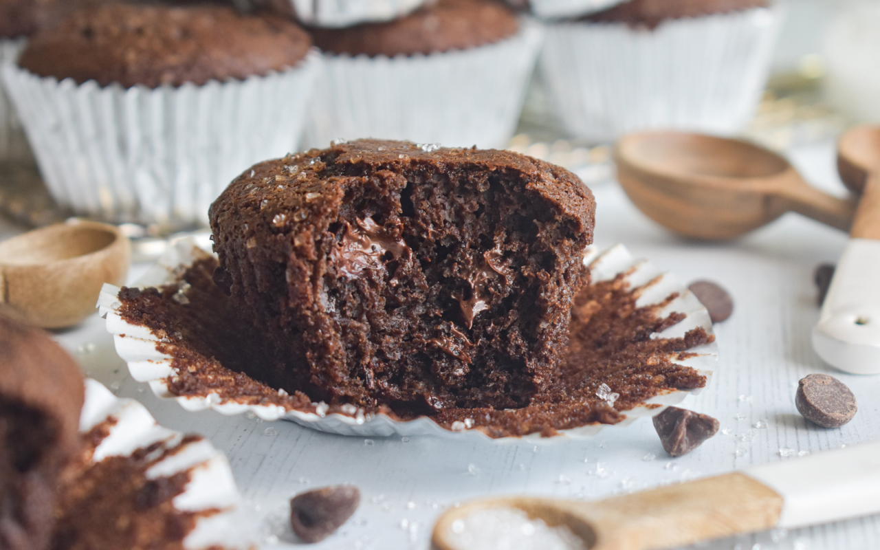 Photo: Double Chocolate Breakfast Muffins