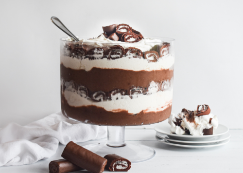 Photo: Swiss Roll Trifle