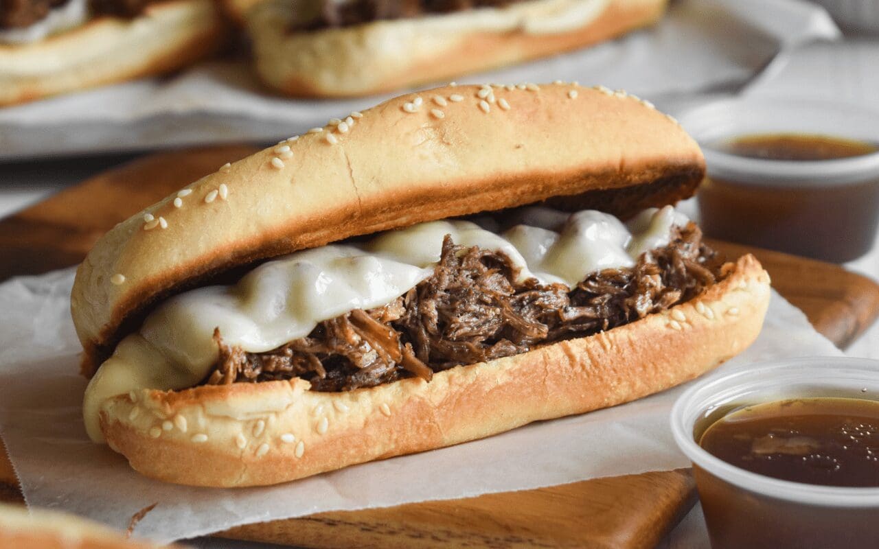 Easy French Dip Sandwiches