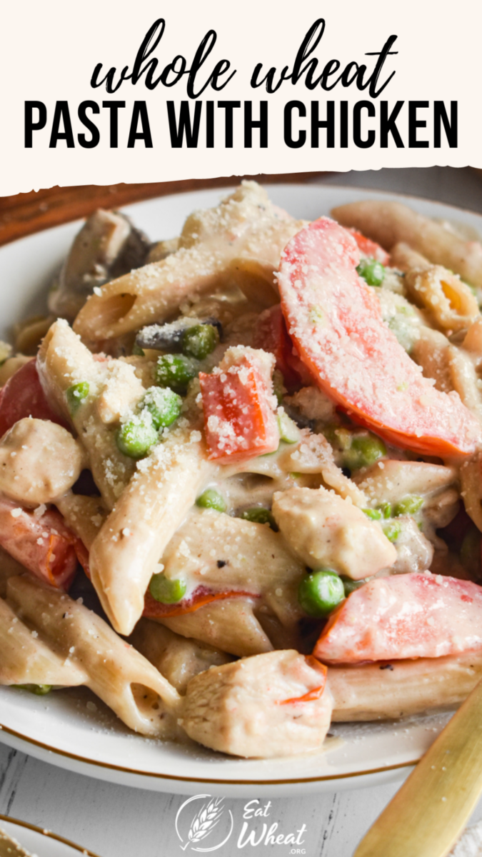Photo Whole Wheat Pasta with Chicken.