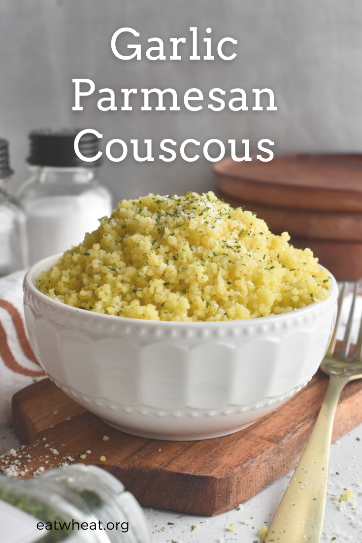 Image: Garlic Parmesan Couscous.