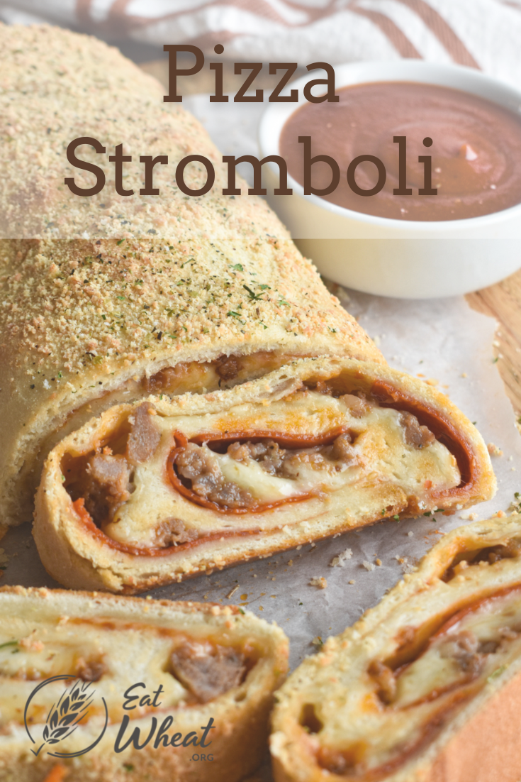 Image: Pizza Stromboli.