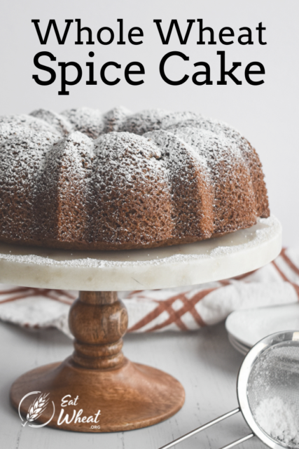 Image: Whole Wheat Spice Cake.