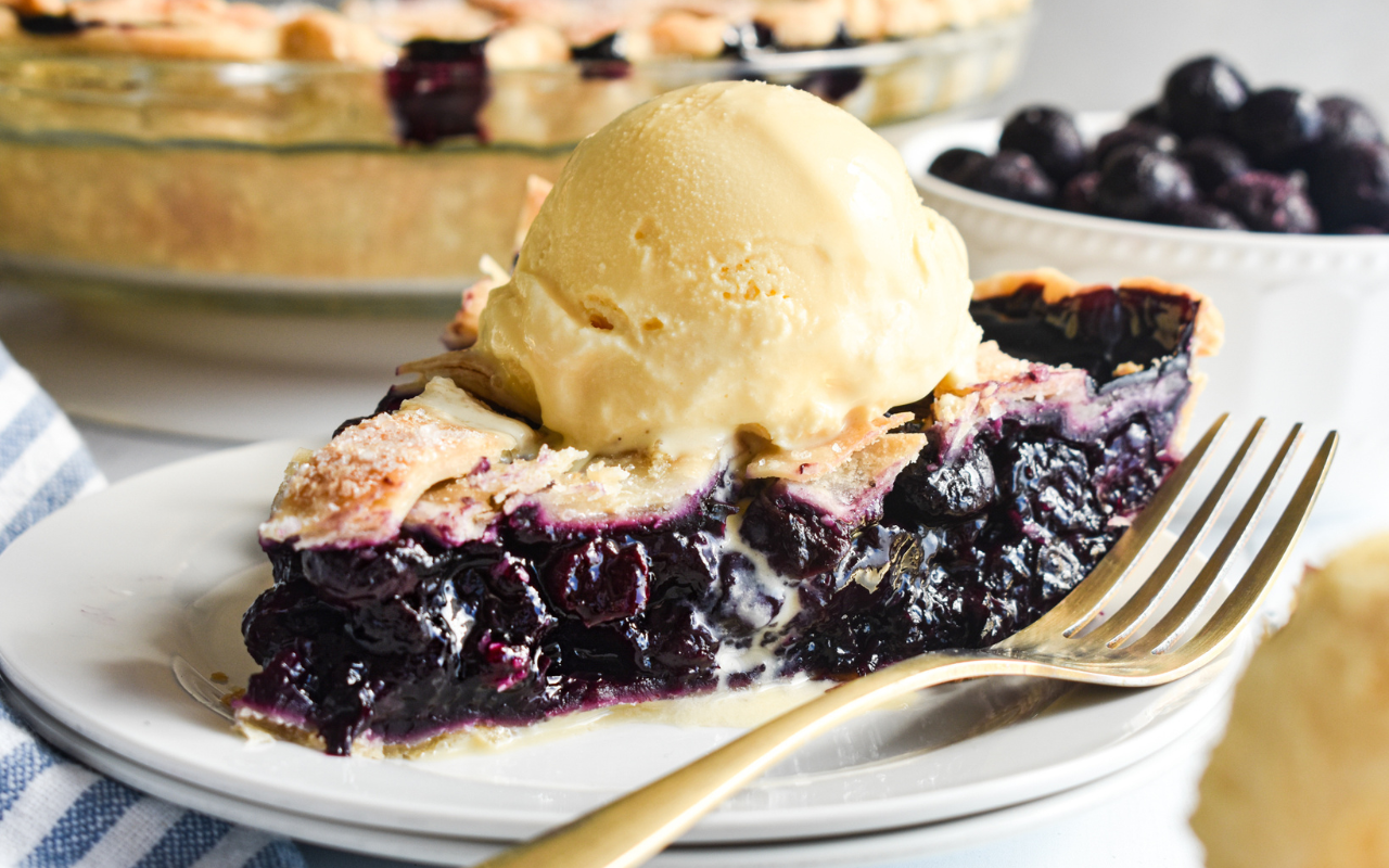 Image: Blueberry Pie.