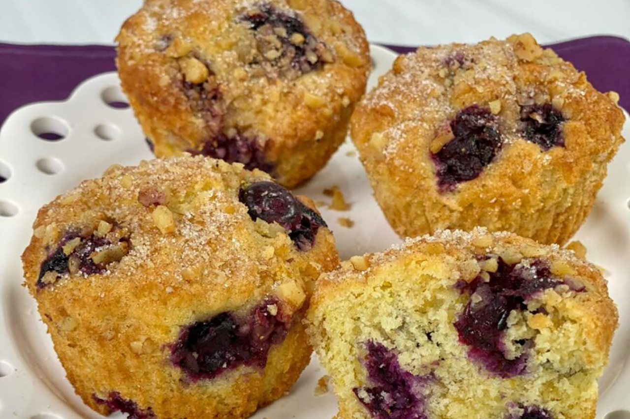 Photo: Blueberry Orange Muffins.