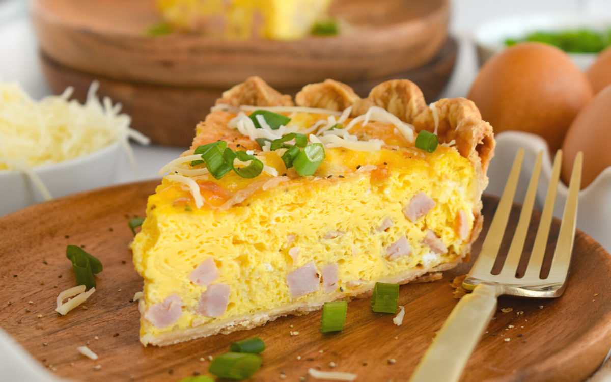 Image: Easy Easter Quiche.