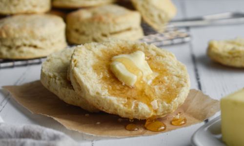 Photo: Made-from-scratch homemade biscuits.