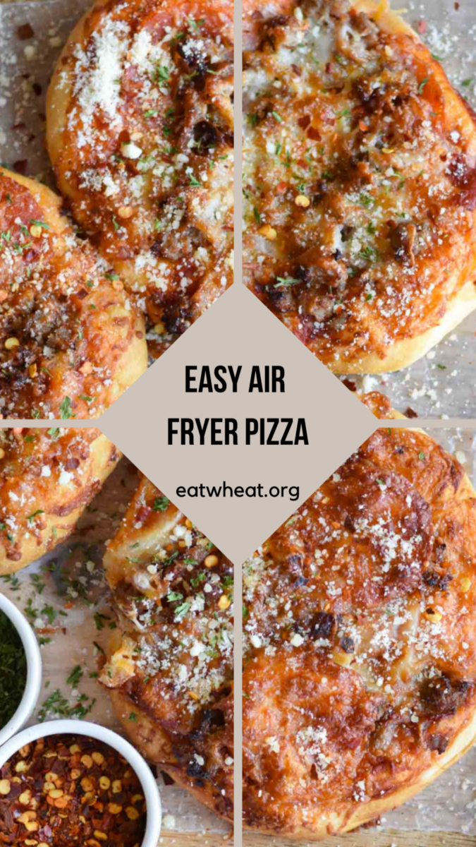 Easy Air Fryer Pizza.