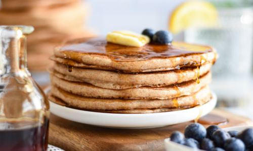 Image: Whole Wheat Pancakes.