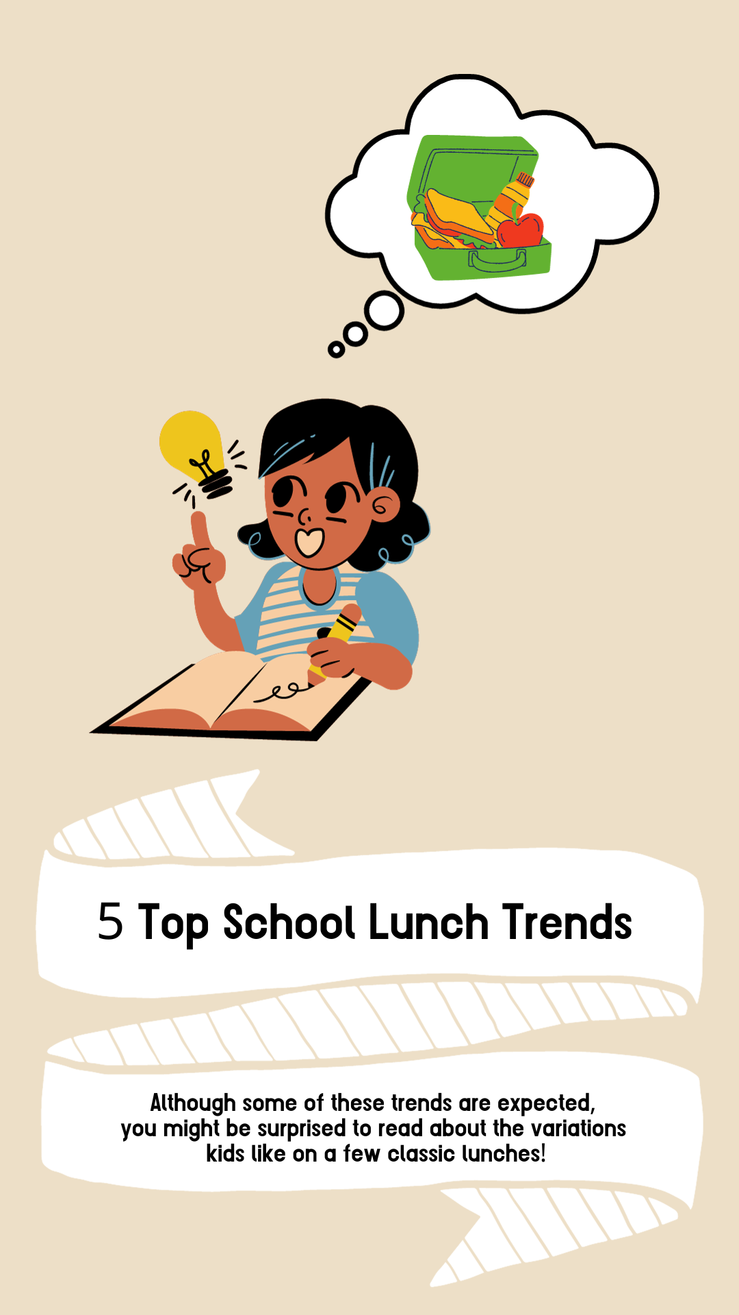 Image: 5 Top School Lunch Trends.