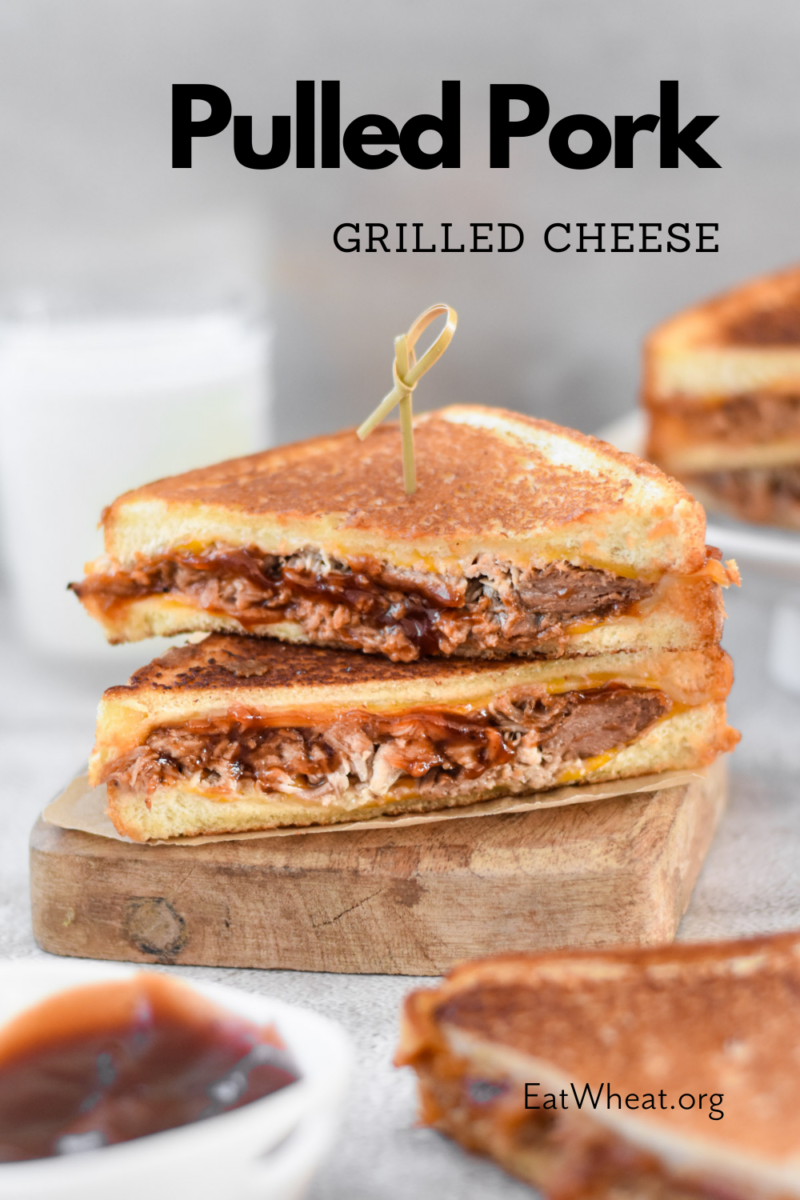 Image: Pulled Pork Grilled Cheese.