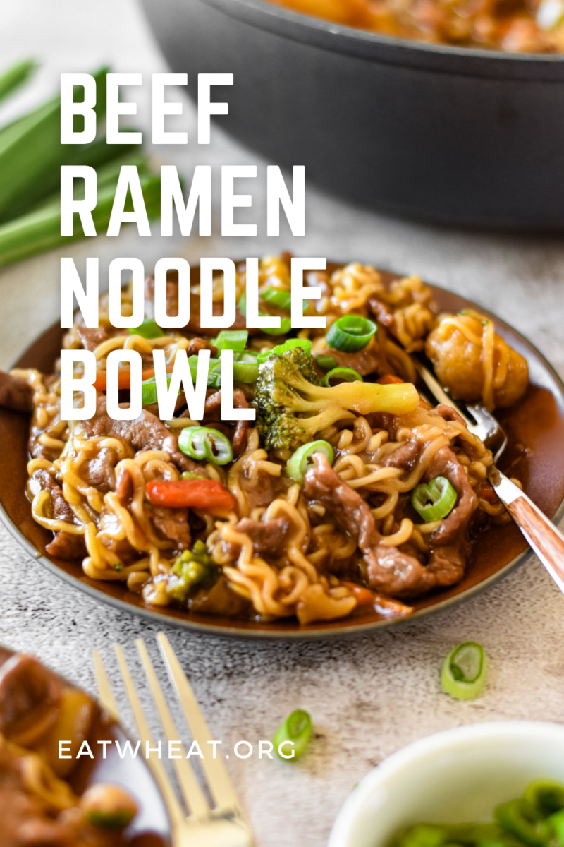 Image: Beef Ramen Noodle Bowl.