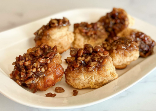 Image: Quick apple-pecan sticky buns.